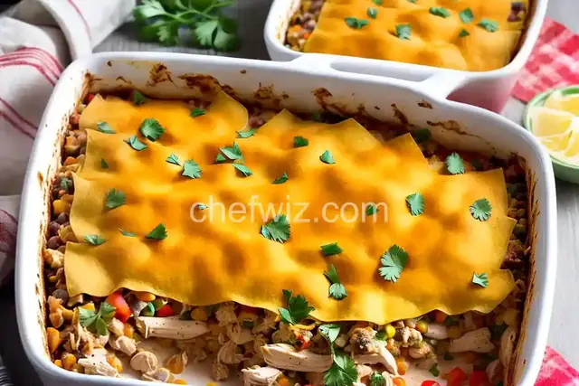 Chicken Taco Casserole