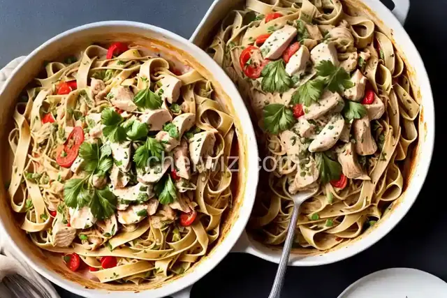 Chicken Tequila Fettuccini