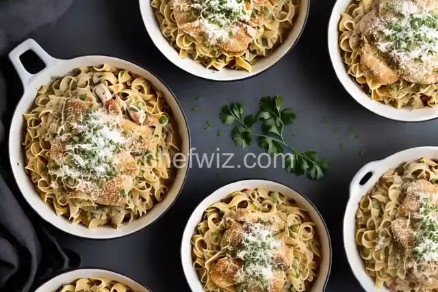 Chicken Tetrazzini for a Crowd