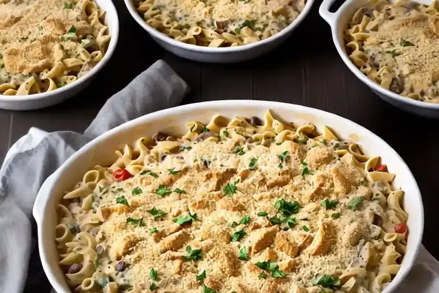 Chicken or Turkey Tetrazzini Deluxe