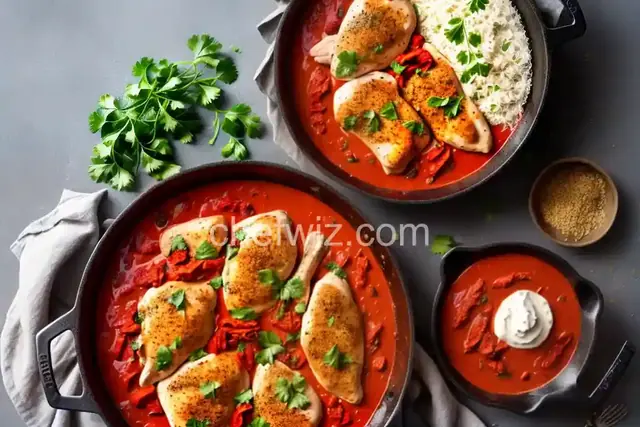 Chicken with Creamy Sun-Dried Tomato Sauce