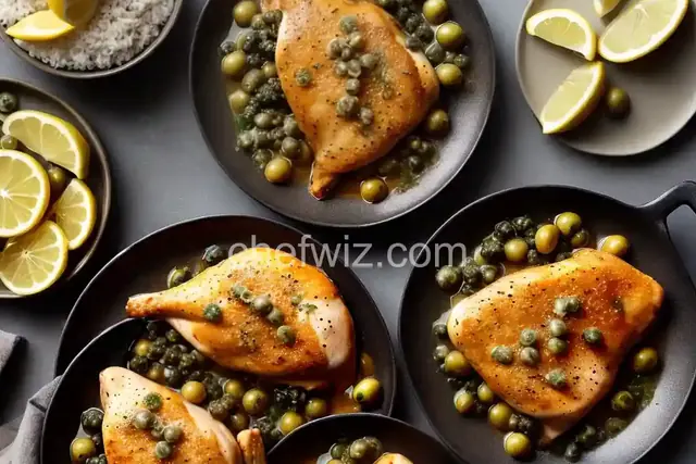 Chicken with Lemon-Caper Sauce