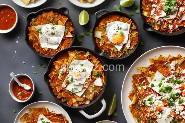 Chilaquiles with Spicy Salsa
