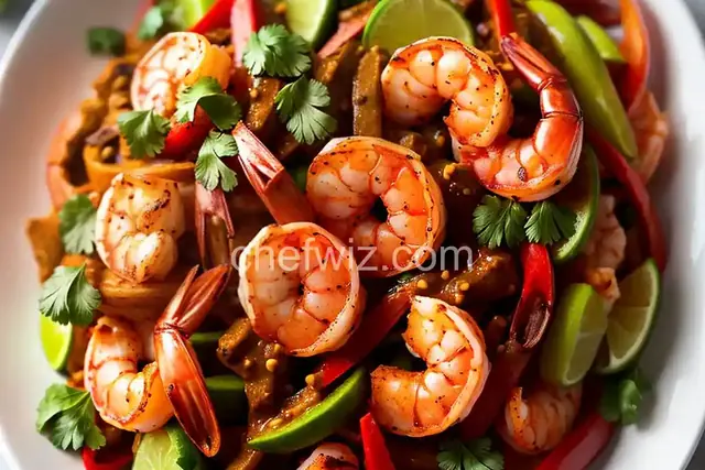Chili-Lime Shrimp Fajitas