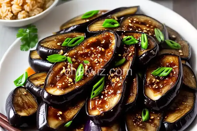 Chinese Eggplant with Garlic Sauce