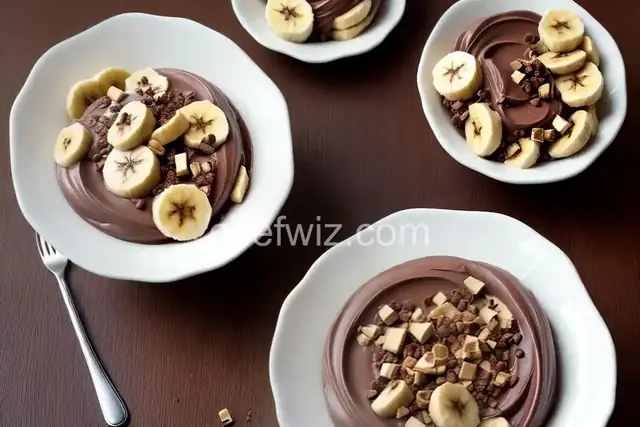 Chocolate-Banana Tofu Pudding