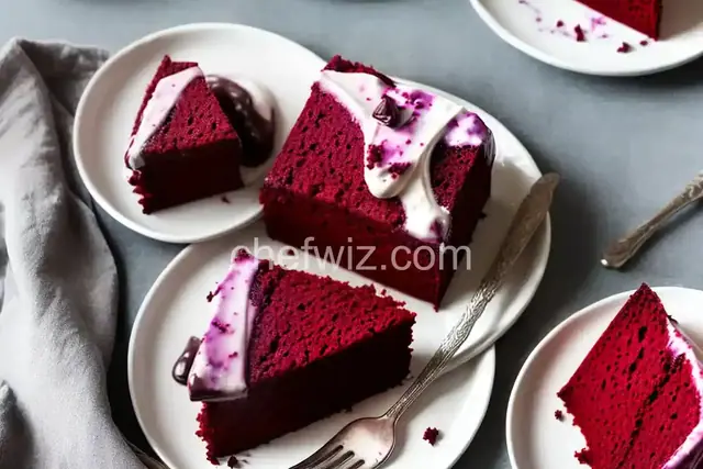 Chocolate Beet Cake with Beet-Vanilla Glaze
