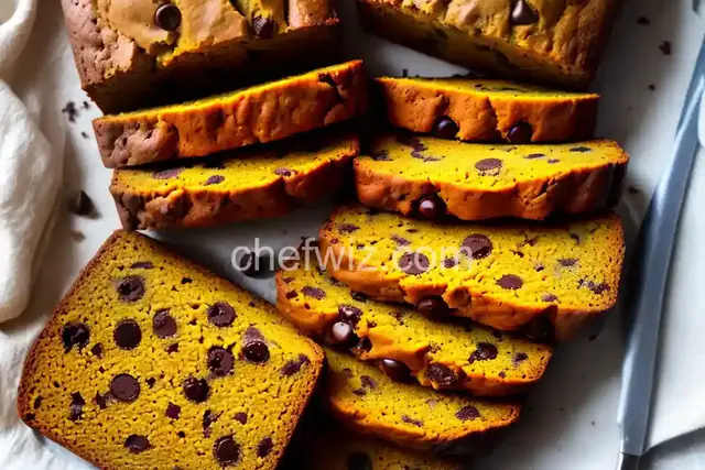 Chocolate Chip Pumpkin Bread