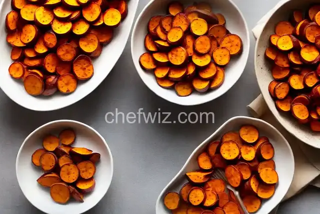 Cinnamon Sweet Potato Slices