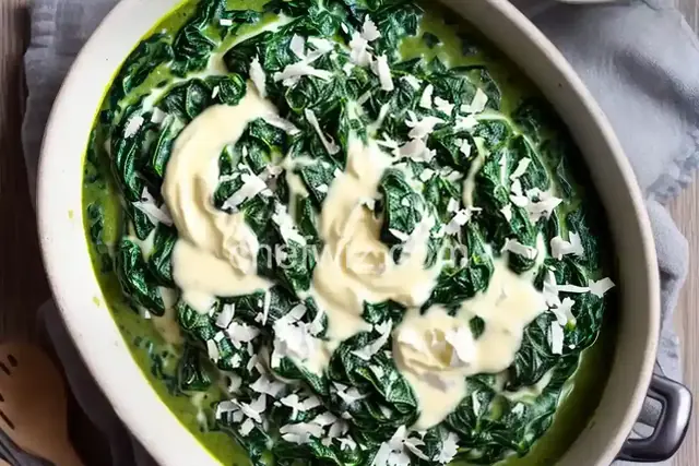 Coconut Creamed Spinach