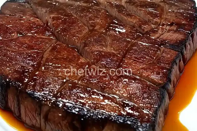 Cola Marinated Sirloin Steak
