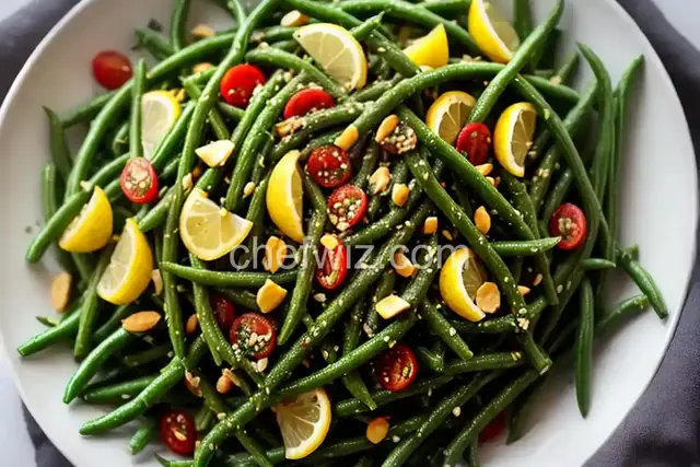 Cold Green Bean Salad with Lemon Vinaigrette