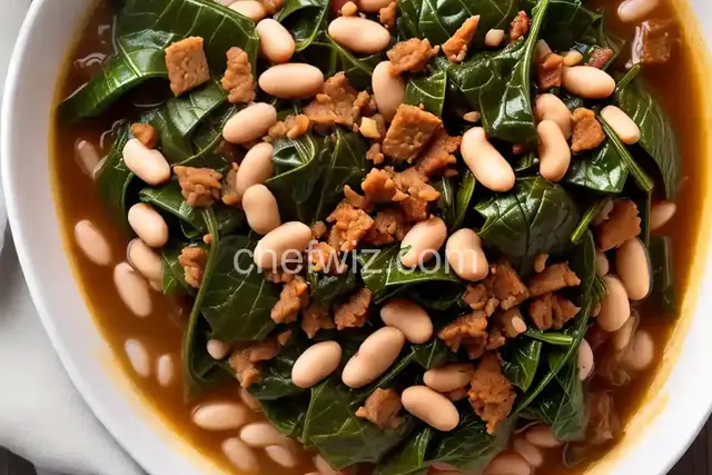 Collard Greens with White Beans