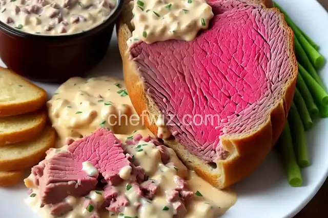 Corned Beef and Swiss Dip