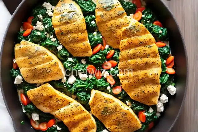 Cottage Cheese Spinach Chicken