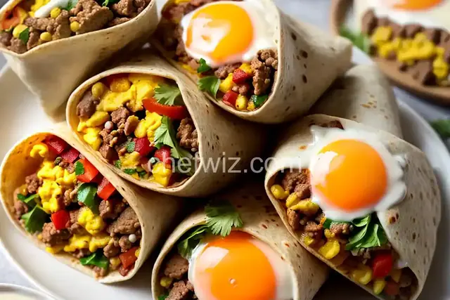 Country Breakfast Burritos