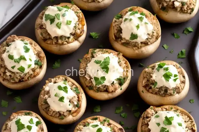 Crab Stuffed Mushrooms