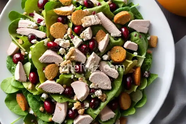 Cranberry and Turkey Salad