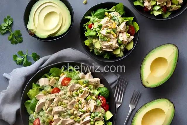 Creamy Avocado Chicken Salad
