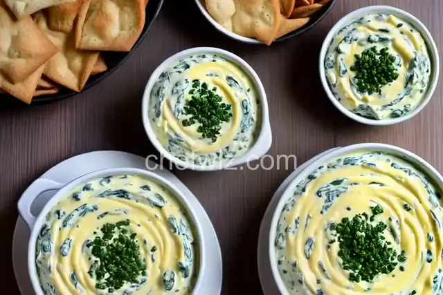Creamy Cheesy Spinach Dip