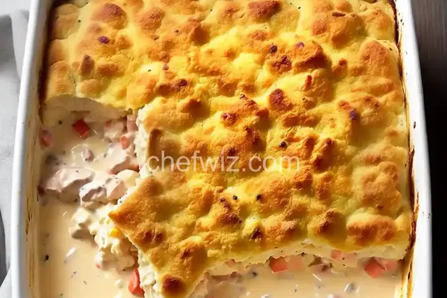 Creamy Chicken Cordon Bleu Casserole