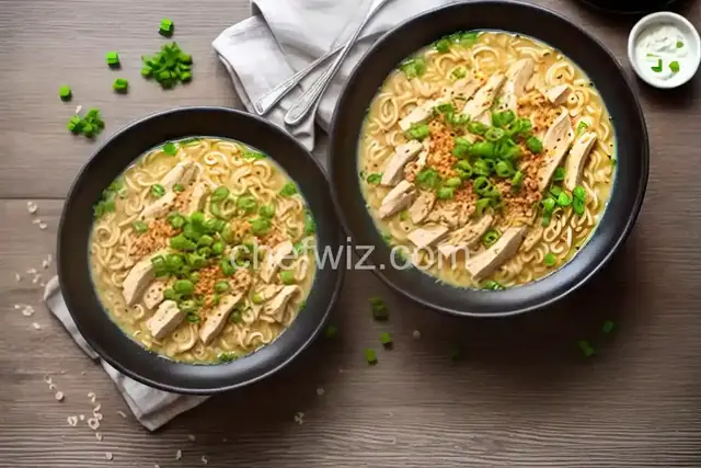 Creamy Chicken Instant Ramen