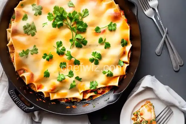 Creamy Chicken Lasagna