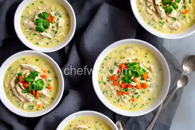 Creamy Chicken and Rice Soup