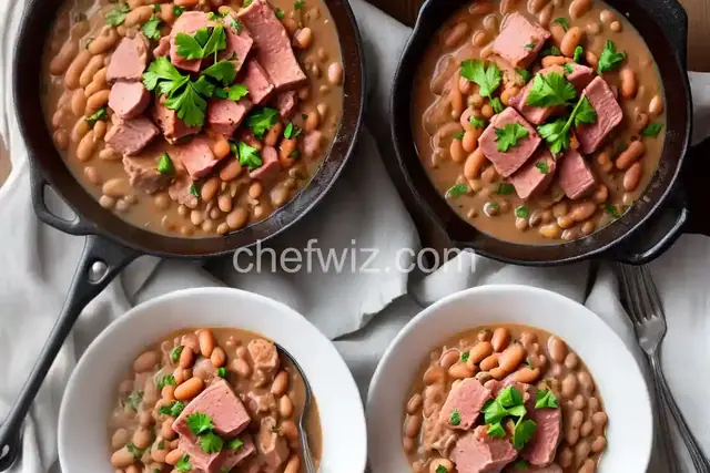 Creamy Ham and Beans