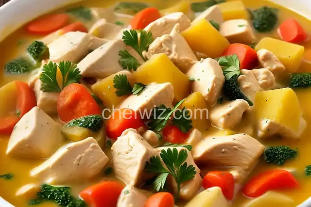 Creamy Homemade Chicken Stew