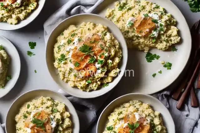 Creamy Keto Cauliflower Risotto