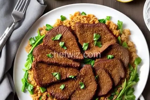 Crispy Garlic Crumb Steak