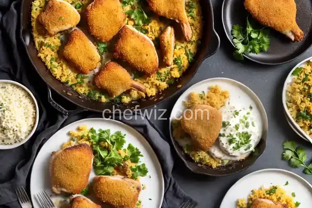 Crispy Panko Chicken Thighs