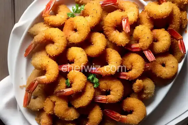 Crunchy Fried Shrimp