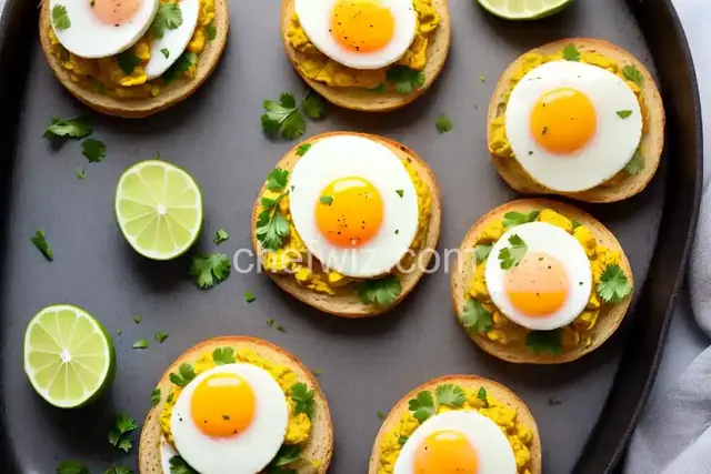 Curried Egg Sandwiches