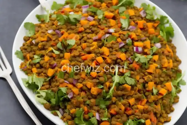 Curried Lentil Salad