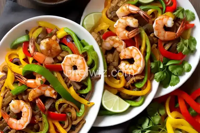 Cyndi's Shrimp Fajitas