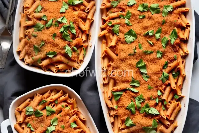 Delicious Meatless Baked Ziti