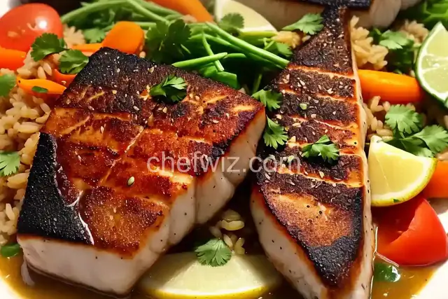 Doreen's Asian-Inspired Swordfish Steaks