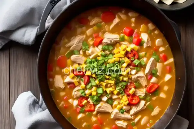 Dutch Oven White Chicken Chili