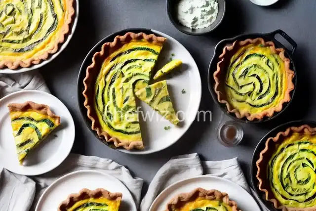Easiest Zucchini Quiche