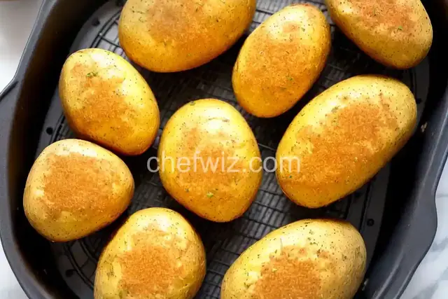 Easy Air Fryer Baked Potatoes