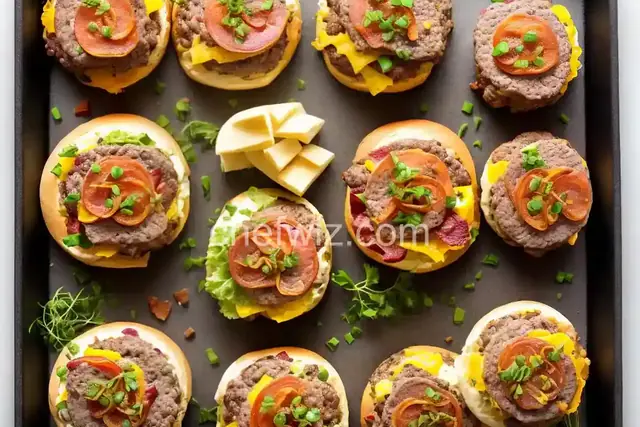 Easy Bacon, Onion, and Cheese-Stuffed Burgers