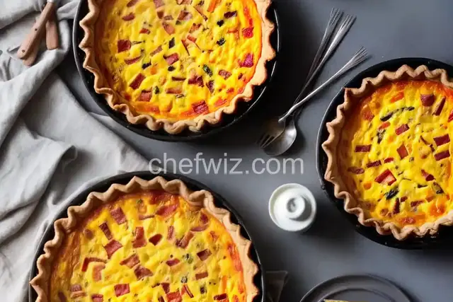 Easy Bacon and Cheese Quiche