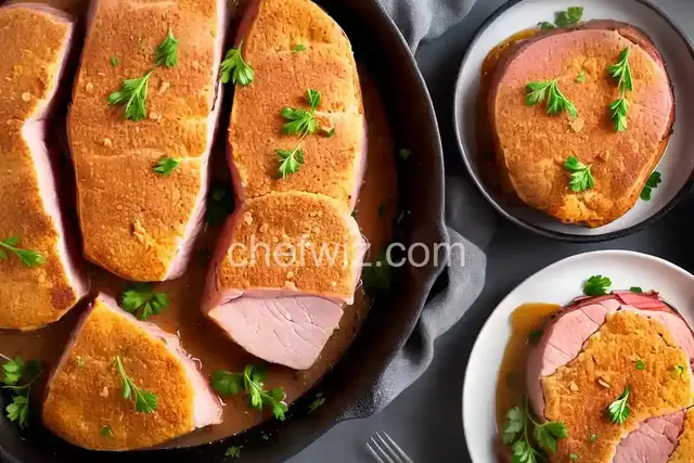 Easy Baked Ham Steaks