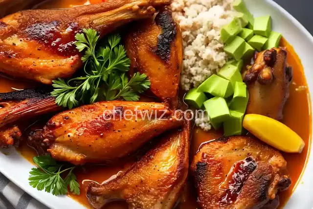 Easy Baked Turkey Wings