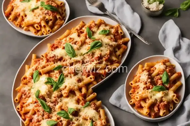 Easy Baked Ziti