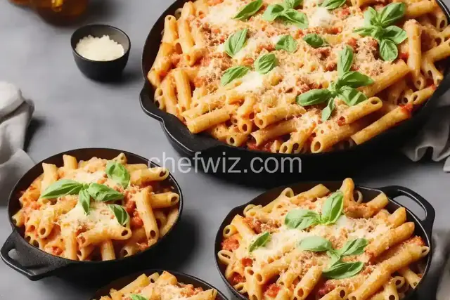 Easy Baked Ziti