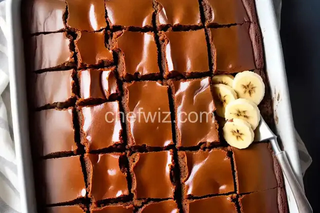 Easy Banana Brownies