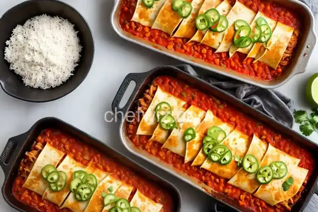 Easy Chicken Enchiladas